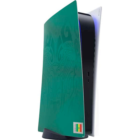 Senegal Soccer Flag PS5 Digital Edition Console Skin